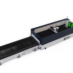 د لوړ دقیقت د فلزي فایبر لیزر کښینولو ماشین 500w raycools د سر غوړولو