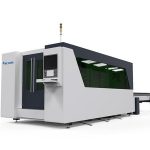 د ډبل میز cnc لیزر فلزي کټ کښین ماشین ، د اتوماتیک لیزر پلیټ ریشینګ ماشین