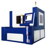 د لوړ دقیق فلزي برخو لپاره 380v 50 / 60hz فایبر لیزر پرې کولو ماشین